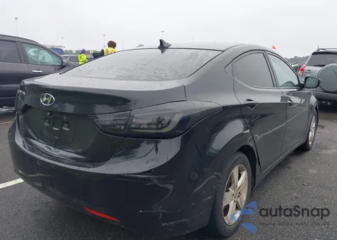 2013 Hyundai Elantra Gls z USA, uszkodzony, nr VIN KMHDH4AE4DU572548